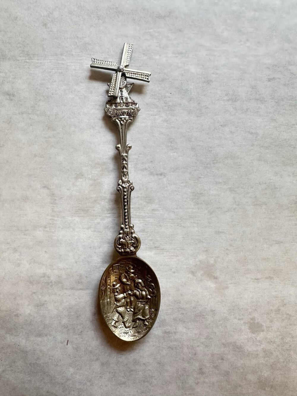 V8 Solvano Holland Collectible Vintage Spoon 5"